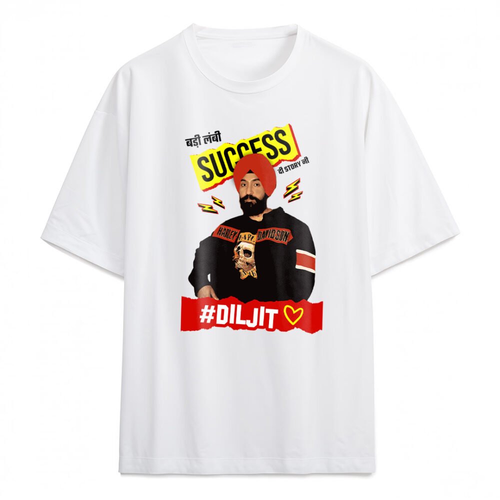 Diljit success t-shirt