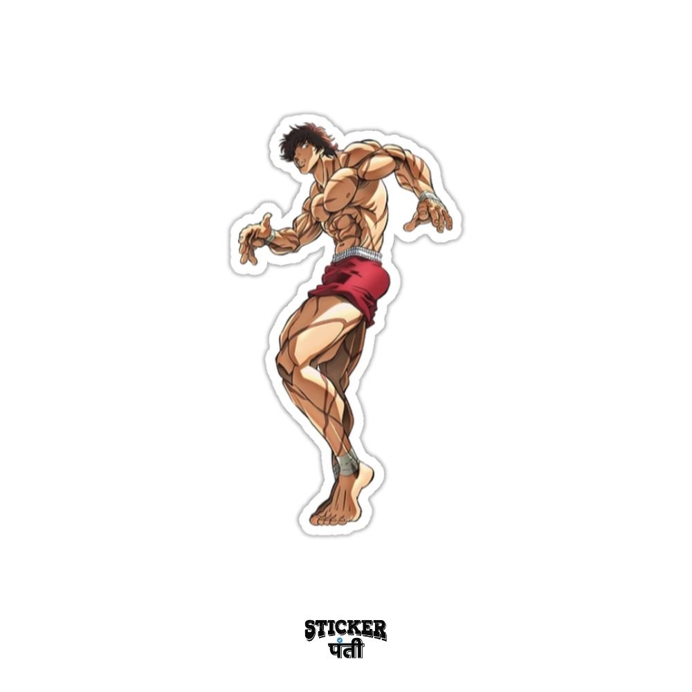 Baki Hanma Anime Sticker