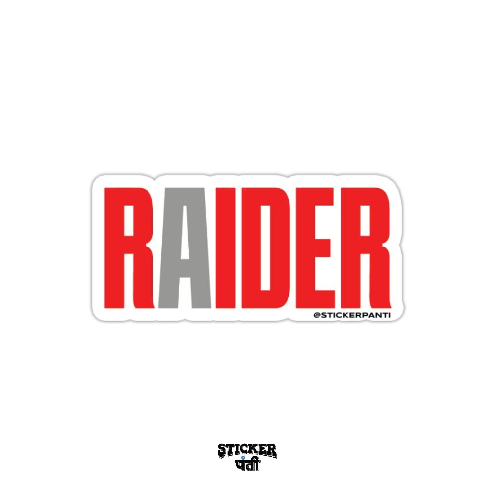 rider sticker