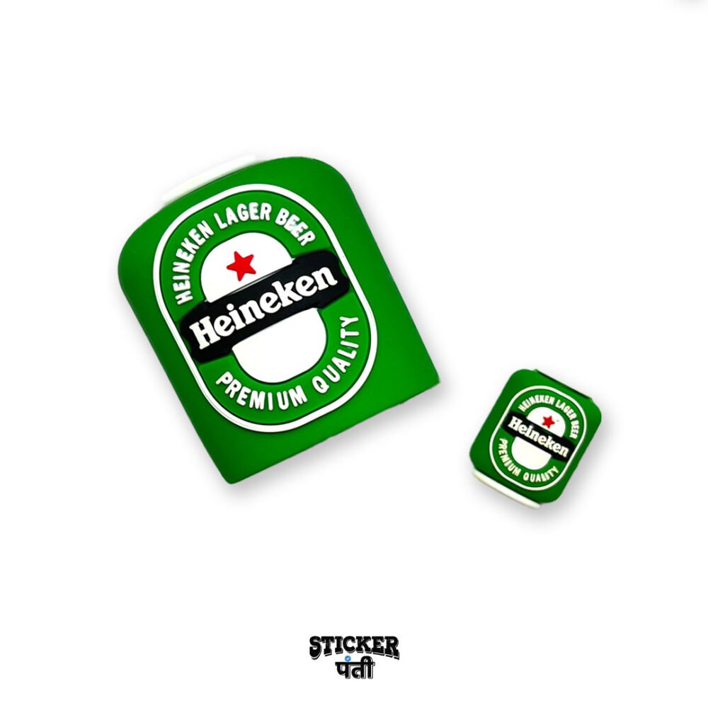 Heineken beer iphone charger cover